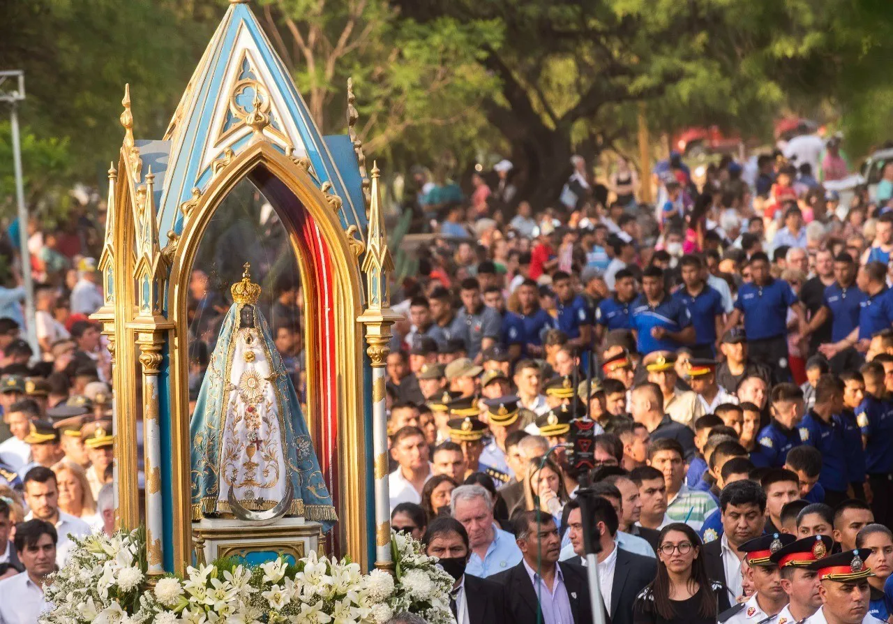 virgen procesion