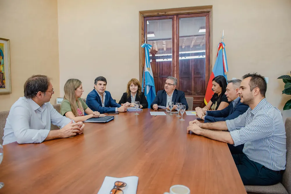 Reunión Casa de Gobierno - Nuevos agentes para el Servicio Penitenciario